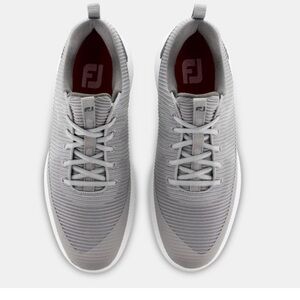 Grey FootJoy Flex FT Mens Golf Shoe